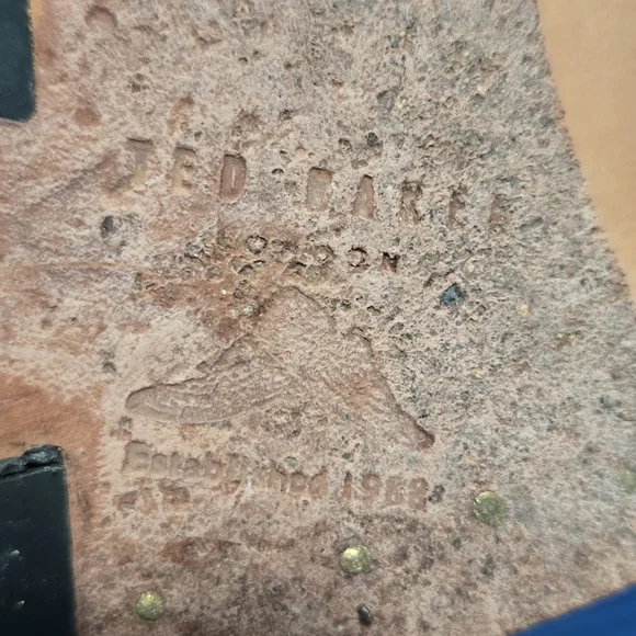 TED BAKER London Men's Brown Leather Lace Up Boots US Size 10